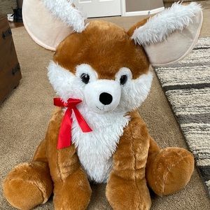 XL Fennec Fox Stuffed Animal 3ft+